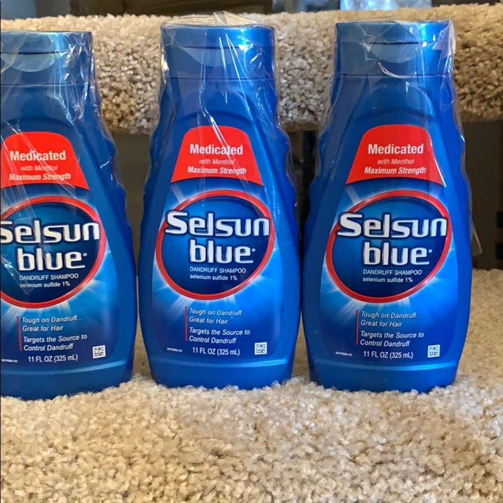 Selsun Blue medicated w/menthol max strength new